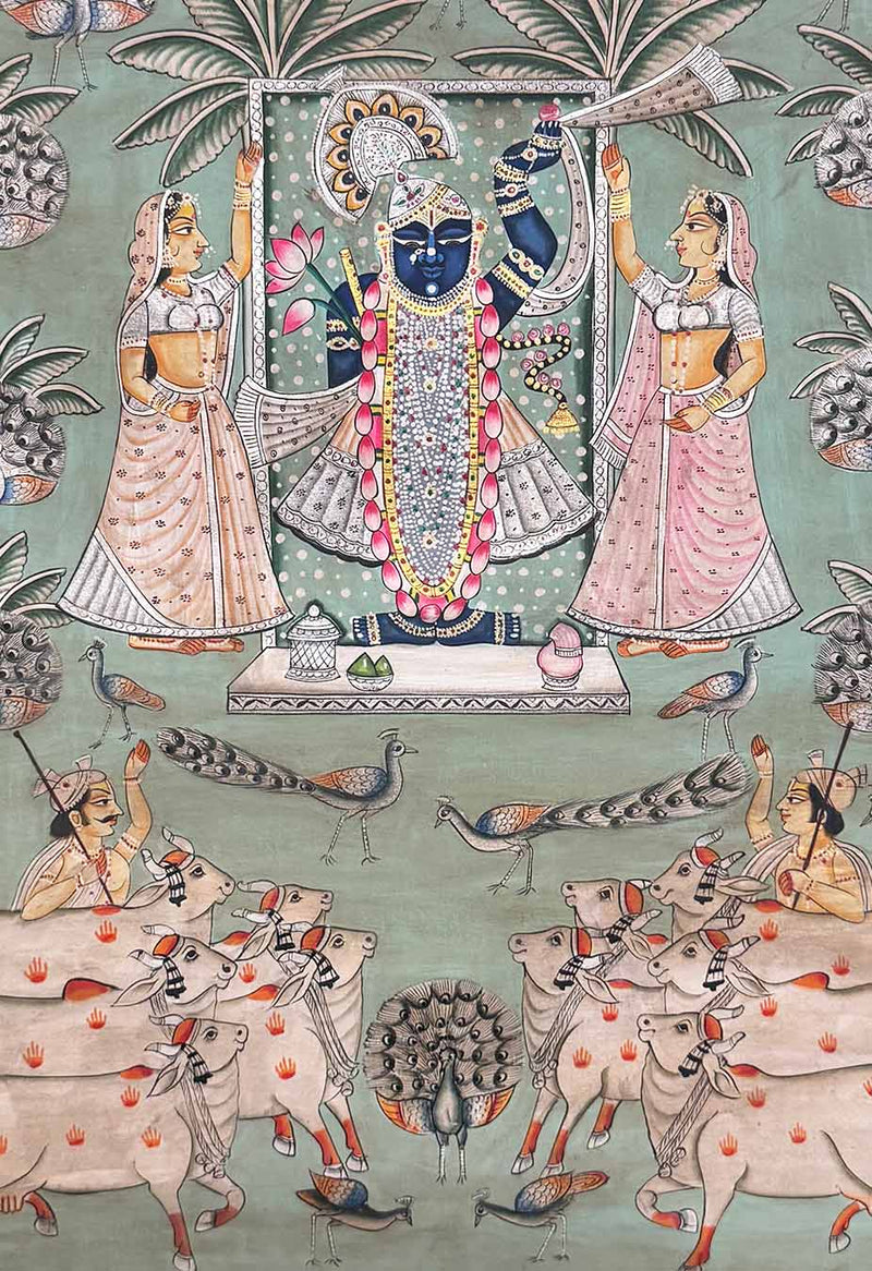 antique pichwai painting_2
