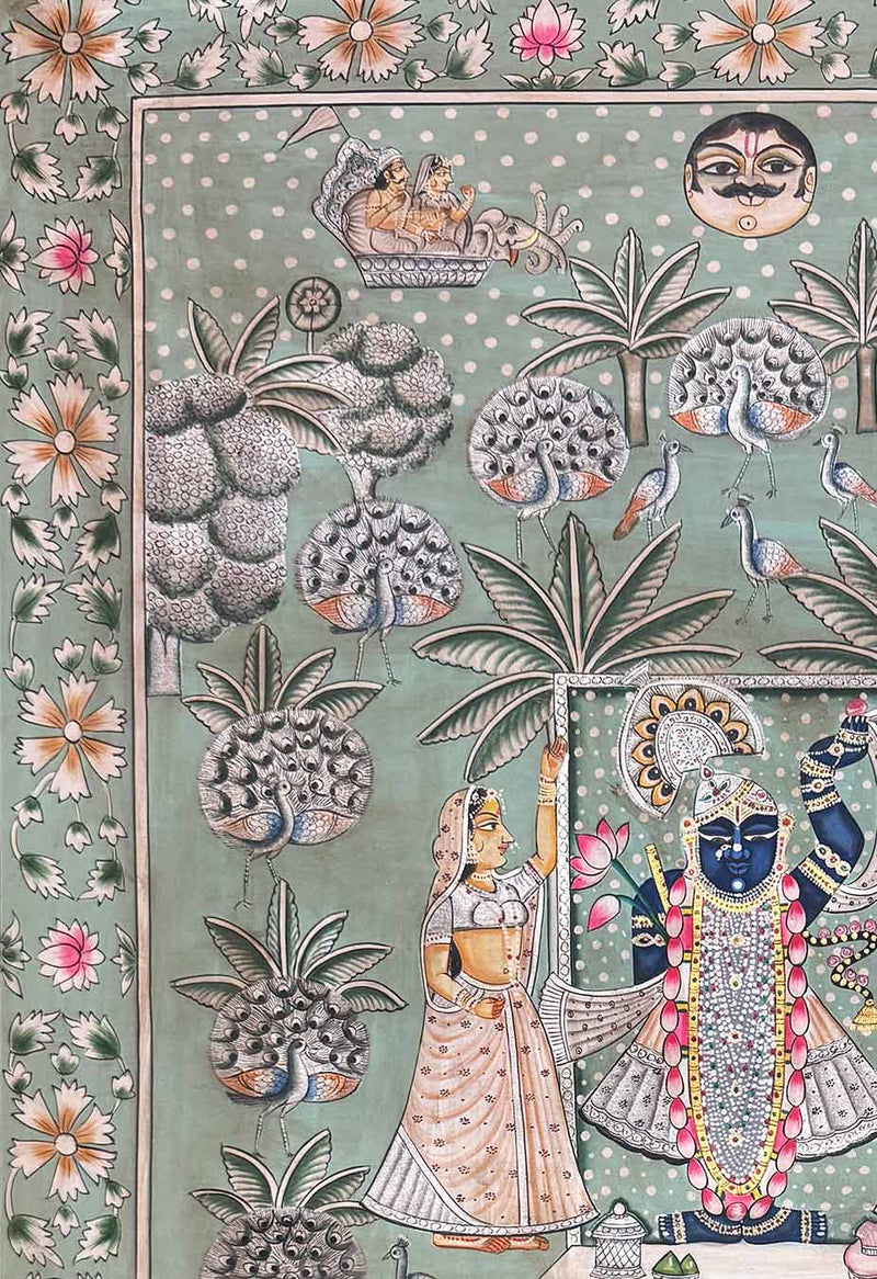 antique pichwai painting_3