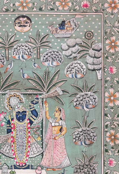 antique pichwai painting_4