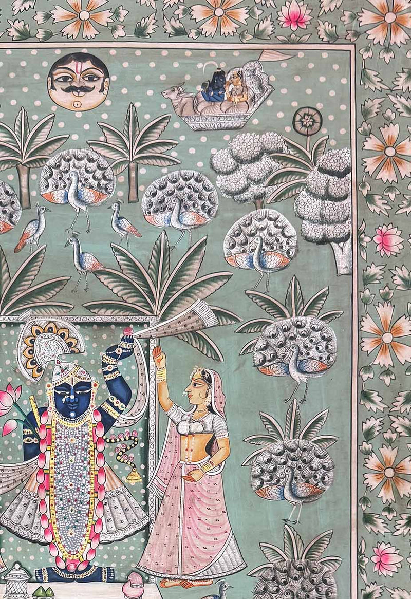 antique pichwai painting_4