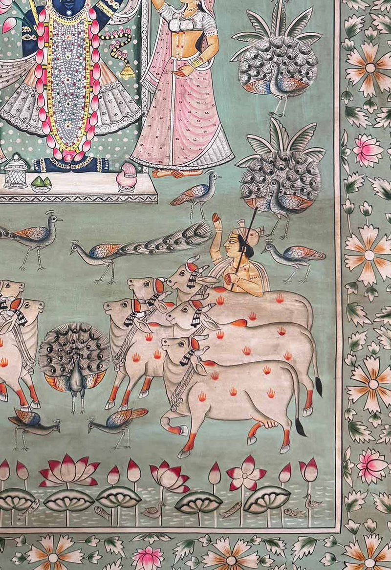 antique pichwai painting_5