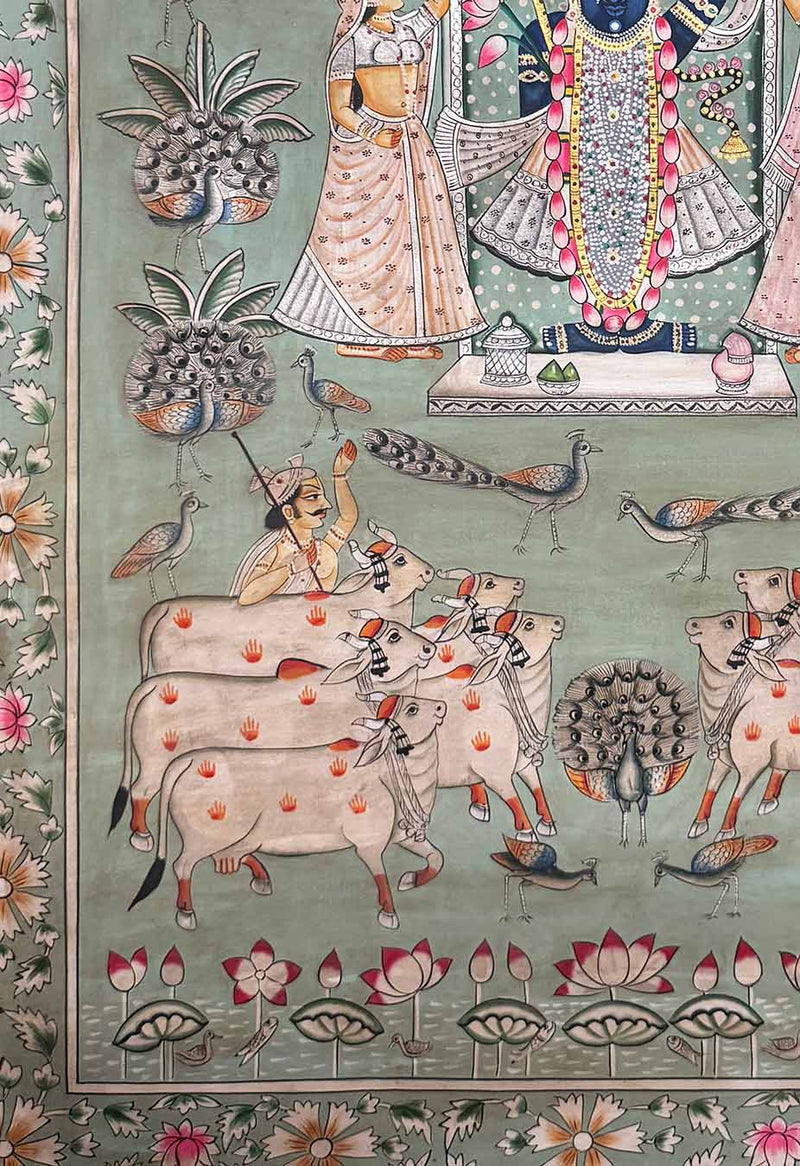 antique pichwai painting_6
