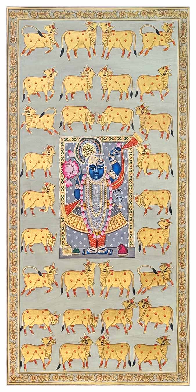 antique pichwai painting