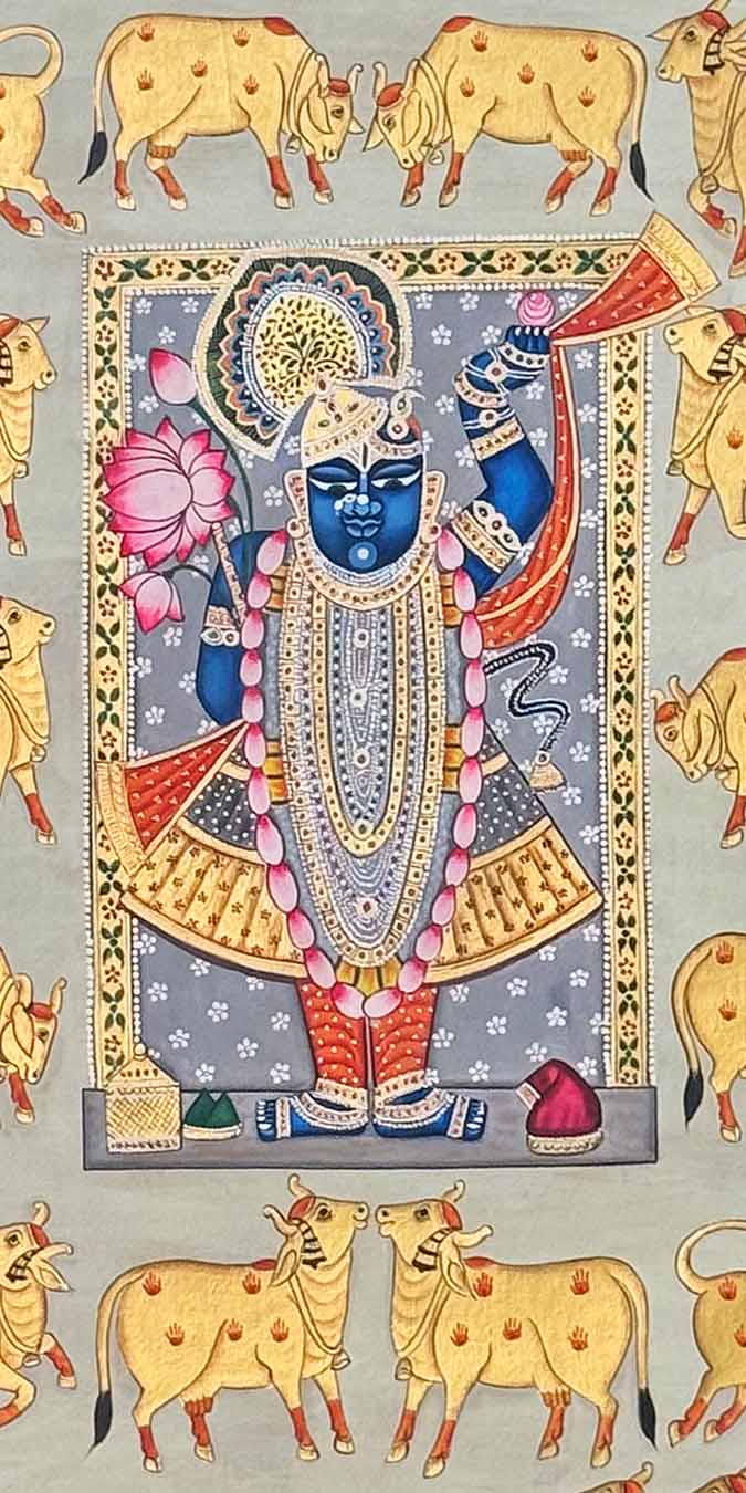 antique pichwai painting_2
