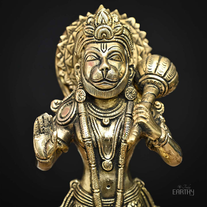 Brass Hanuman ji Idol