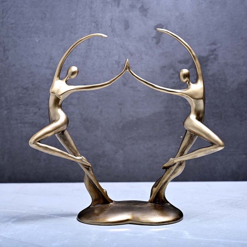 dancing couple sculpture, angel 1