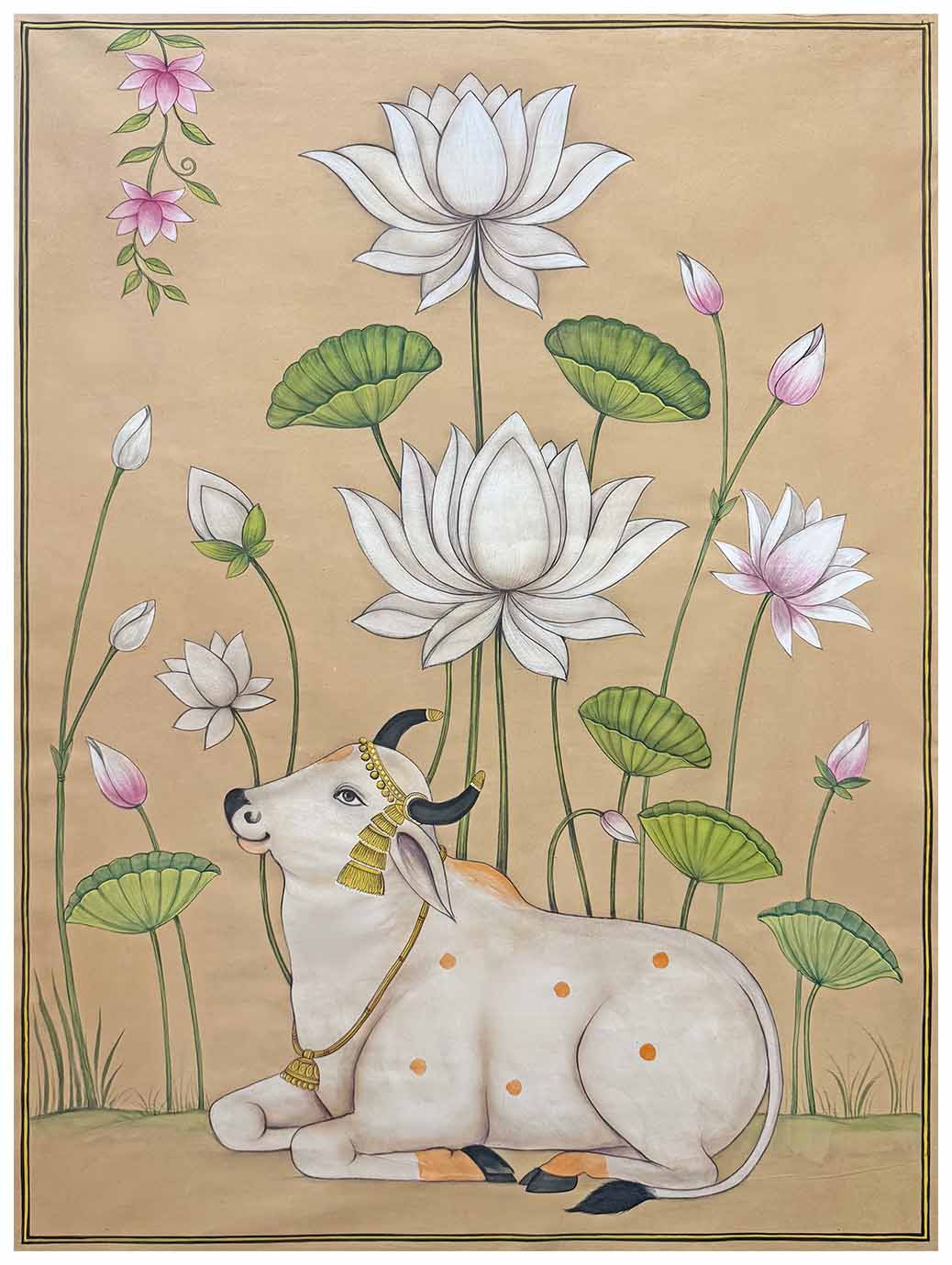 cow pichwai painting
