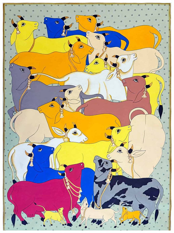 cows painting for sale