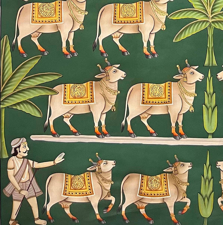 cows painting, angel 2