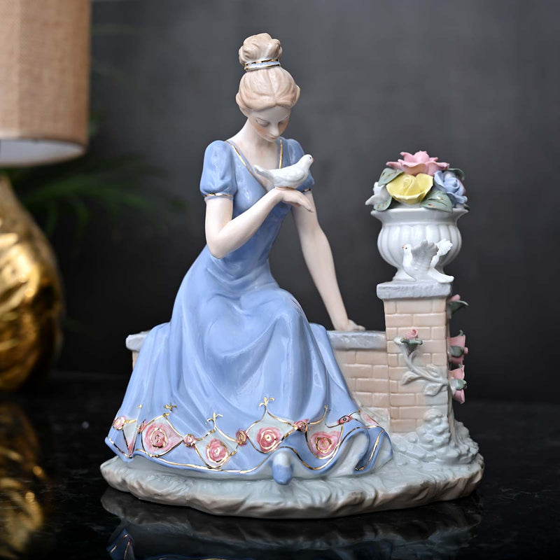 porcelain statue