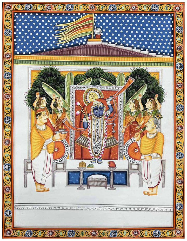 vibrant pichwai painting