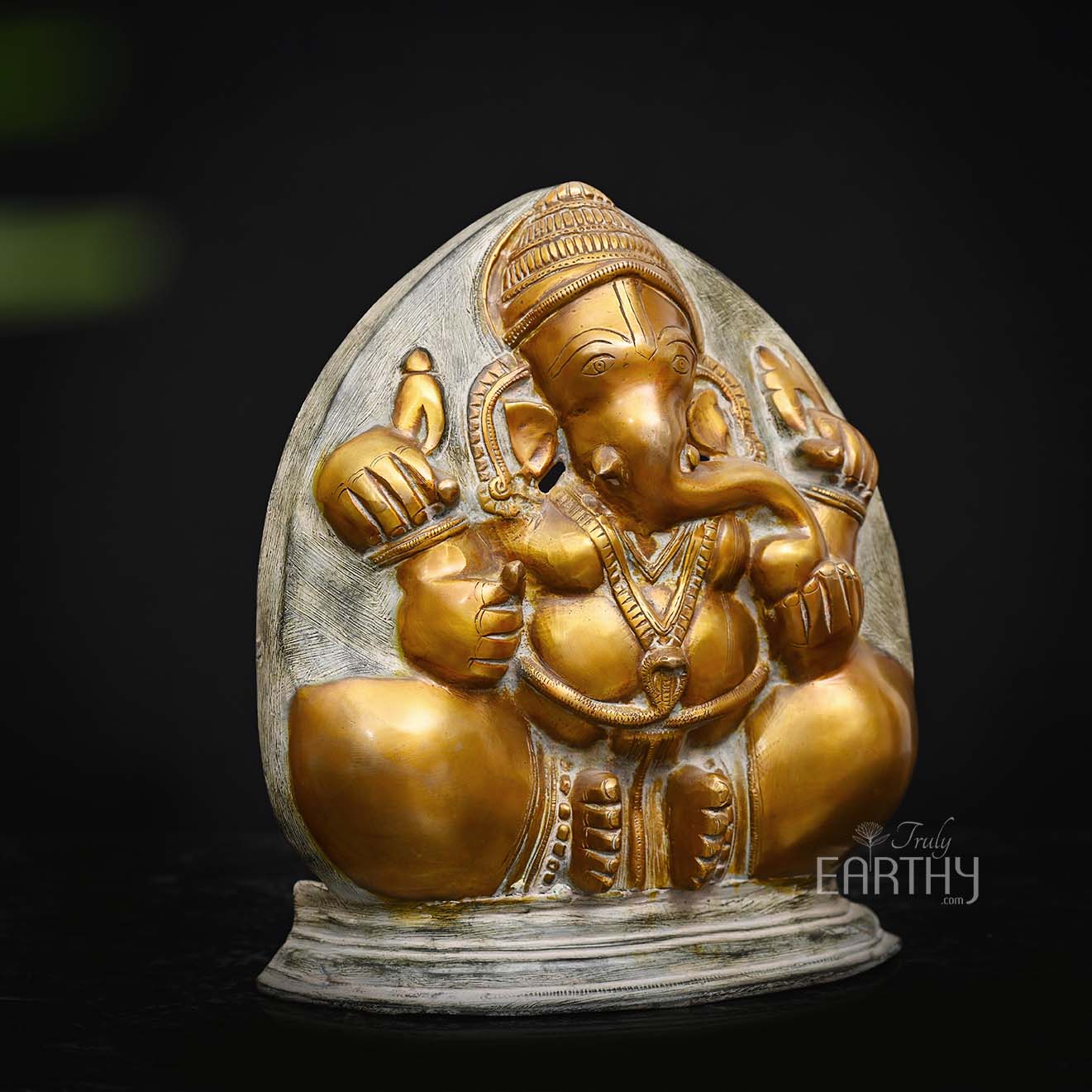 antique ganesha idol, angel 2