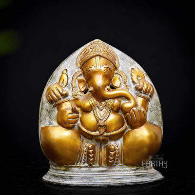 antique ganesha idol