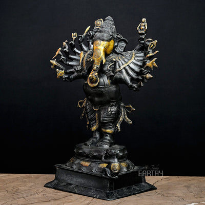 brass ganesha statue, angel 1