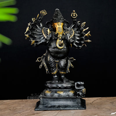 brass ganesha statue