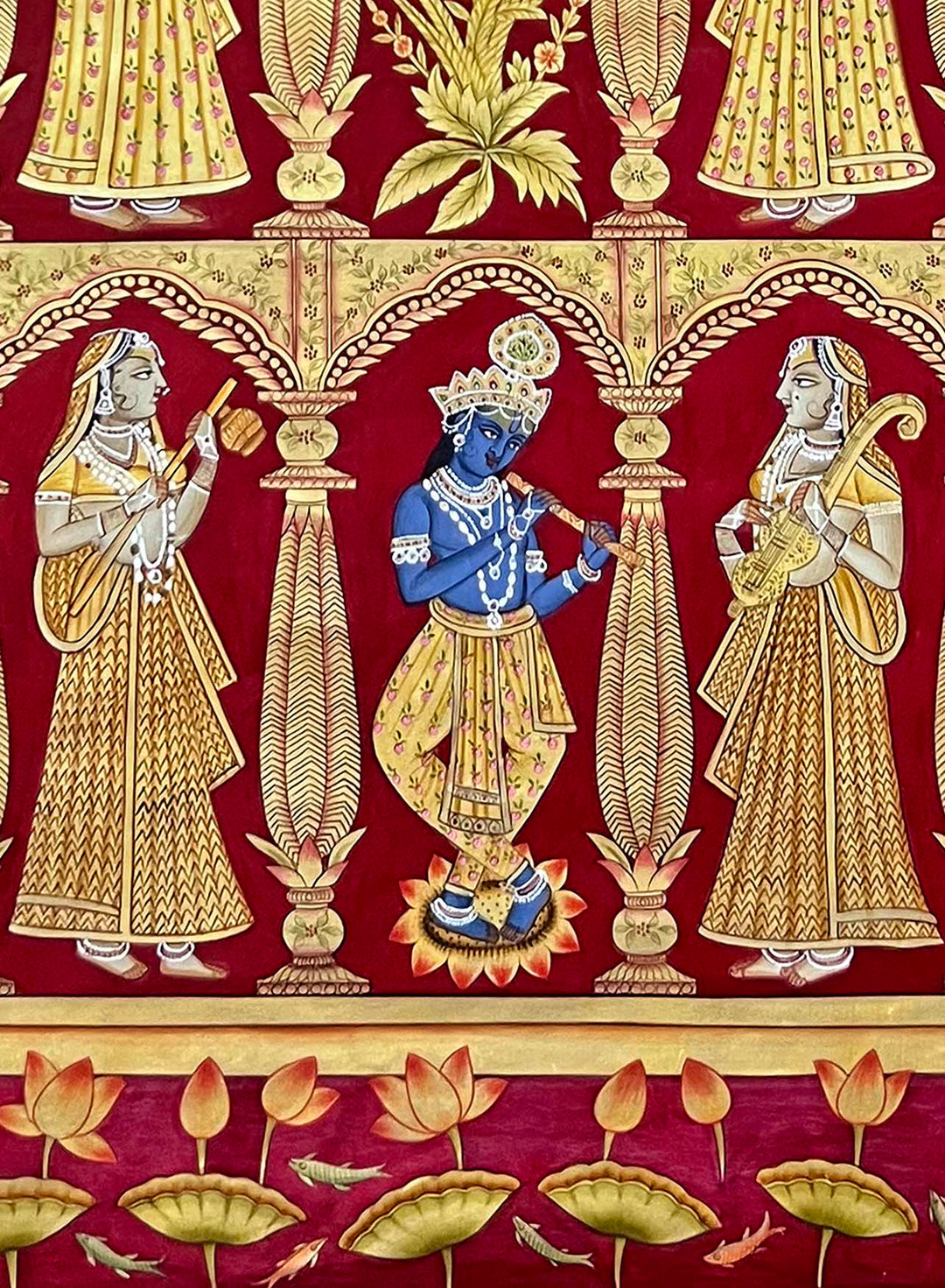 exclusive pichwai painting, angle 1