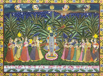 govardhan parvat pichwai painting