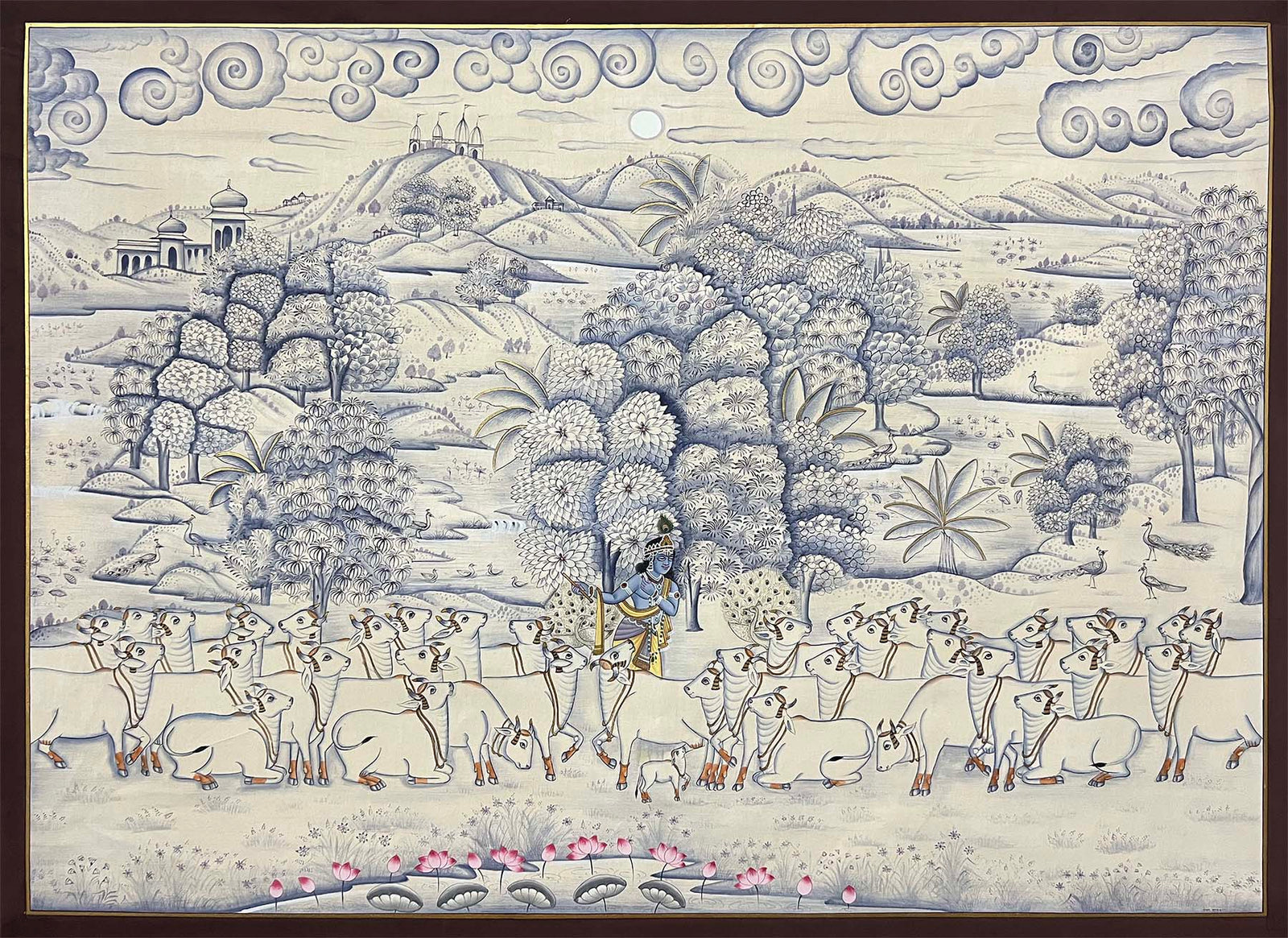 krishna painting pichwai