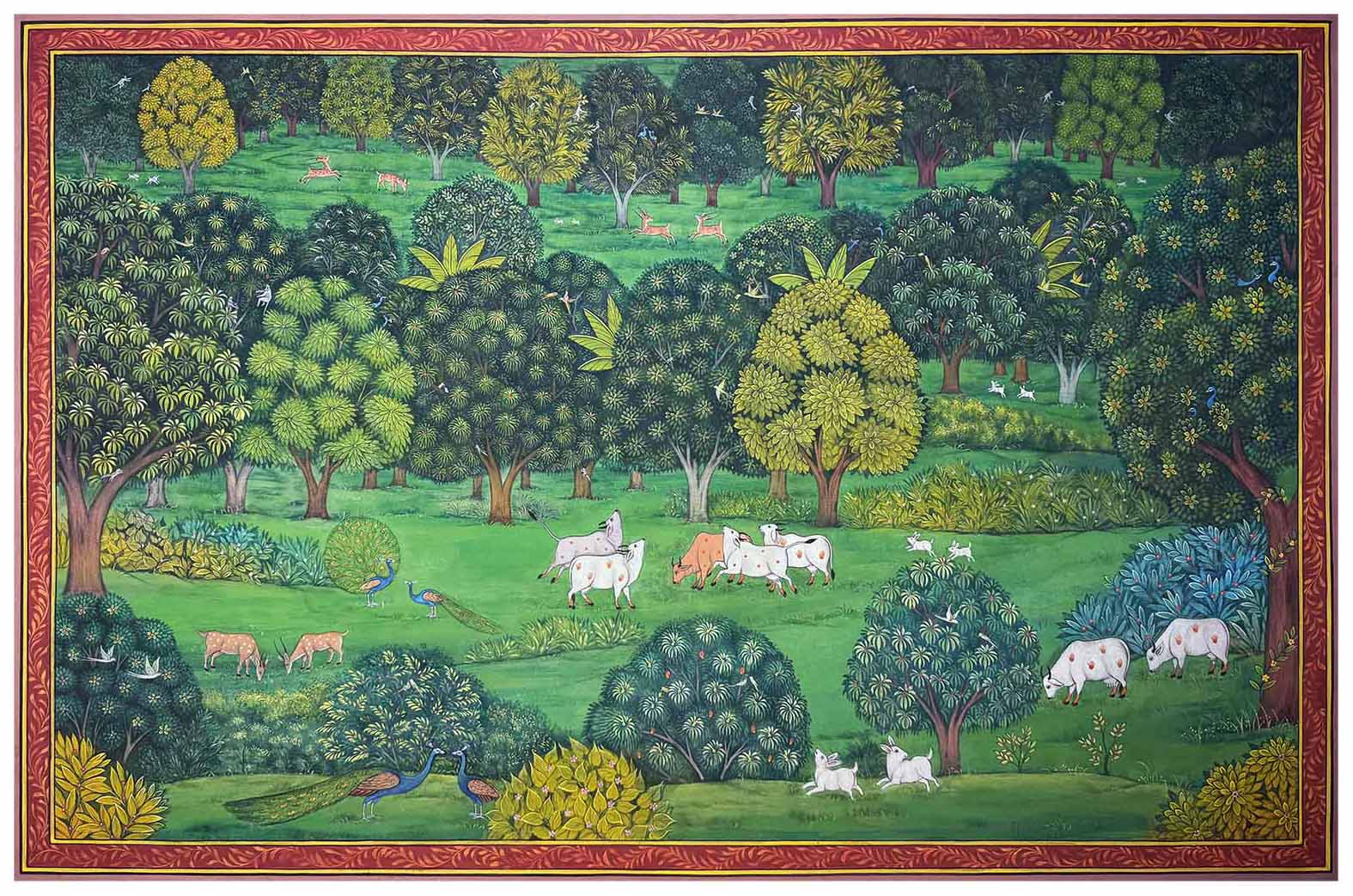 vrindavan pichwai painting