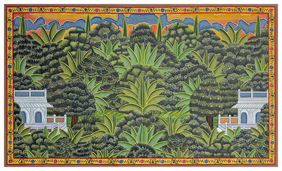 jungle pichwai painting
