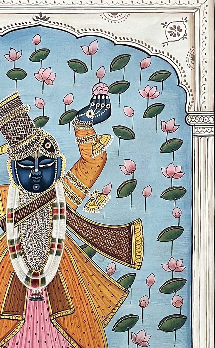 kamal talai pichwai painting, angel 2