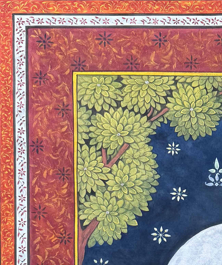 krishna painting, closeup 2