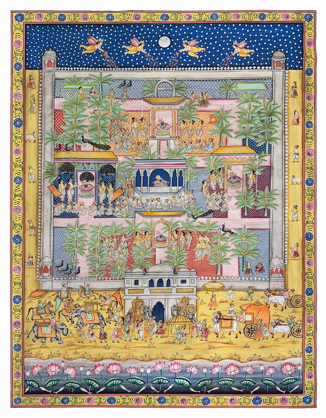 lal bagh pichwai painting