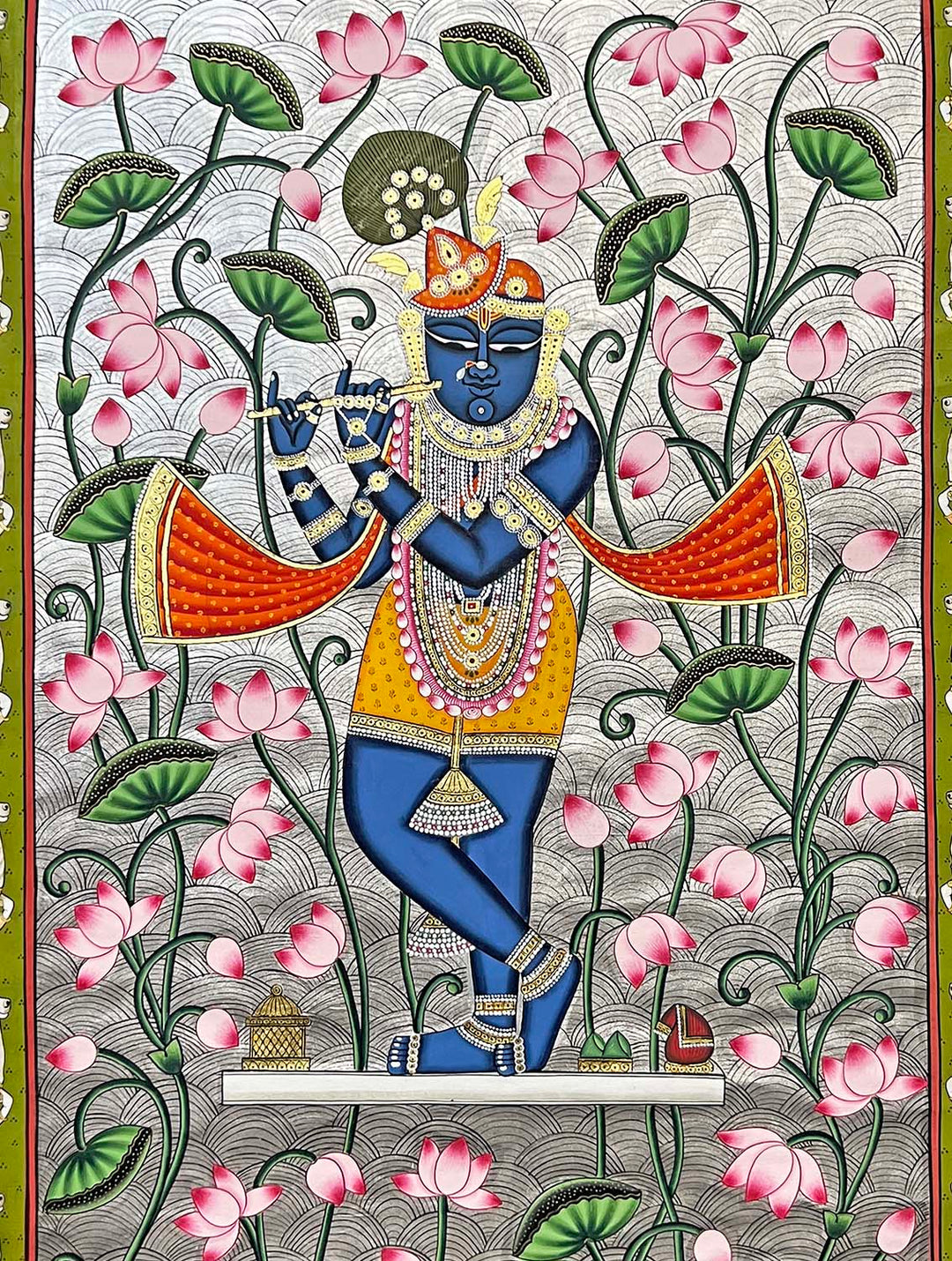 pichwai jal vihar painting