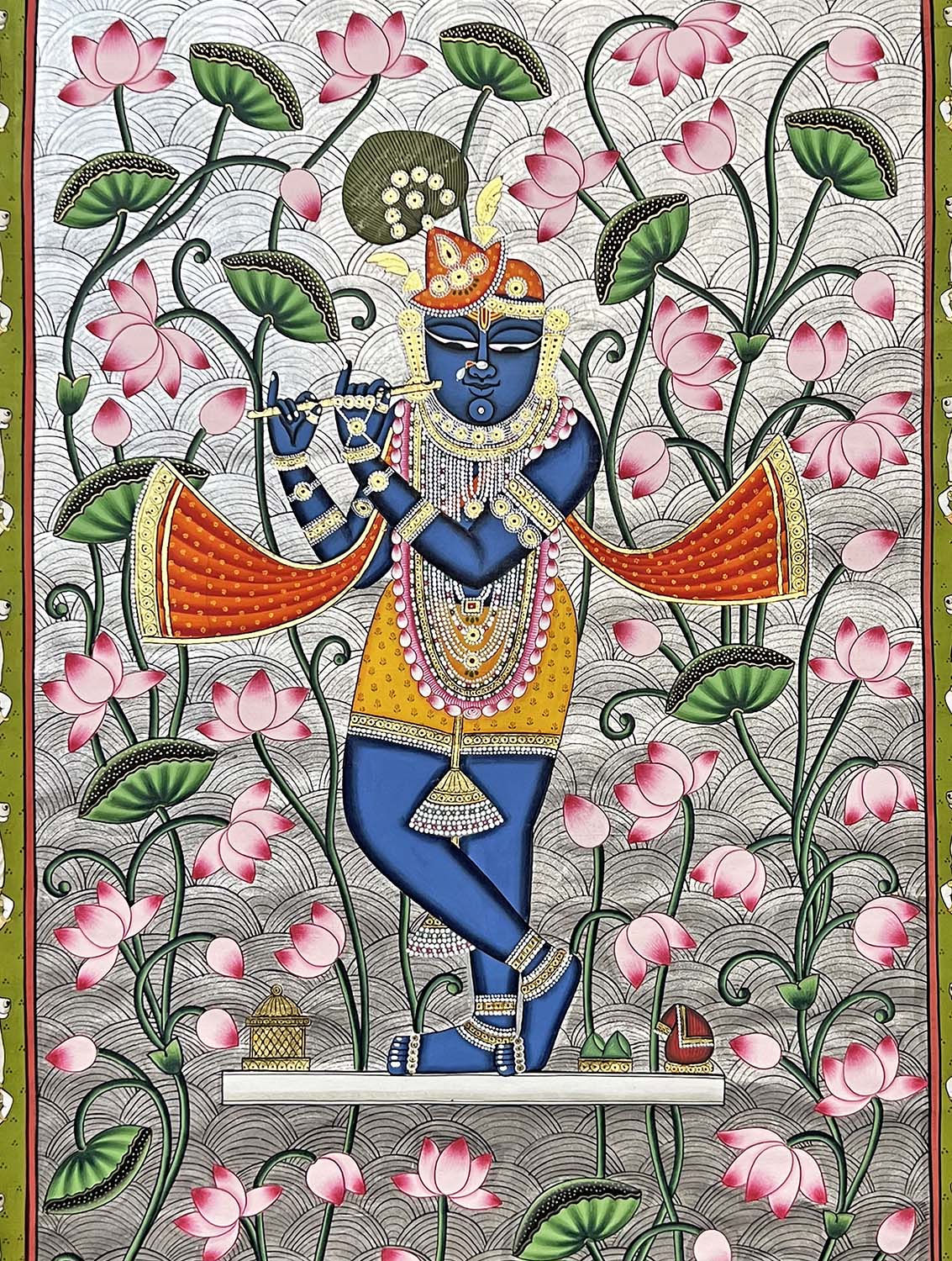 pichwai jal vihar painting