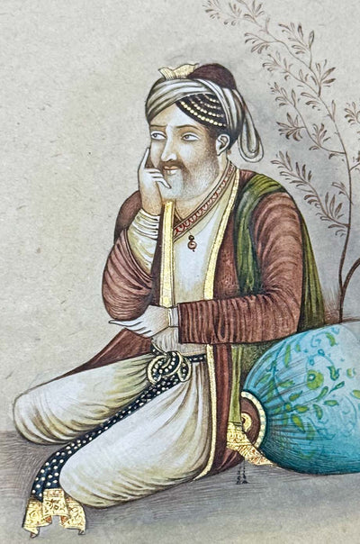 Shahanshah-e-Sukhan - Handmade Miniature Painting