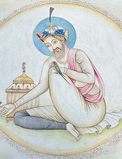 Shah Jahan - Handmade Miniature Painting