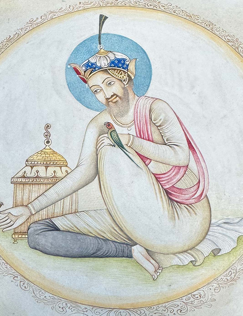 Shah Jahan - Handmade Miniature Painting