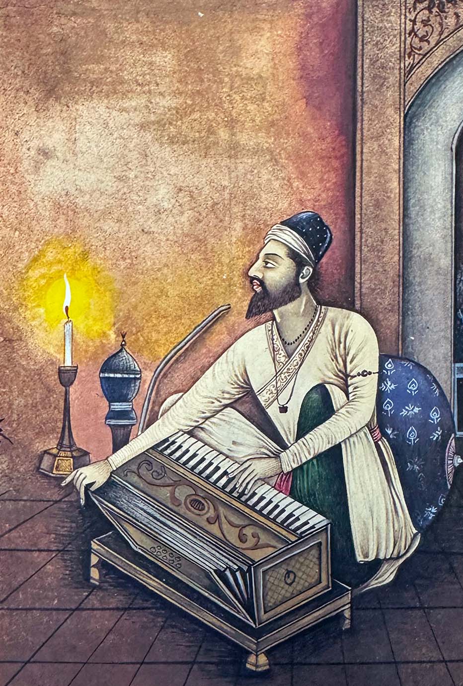 Musician - Handmade Miniature Painting
