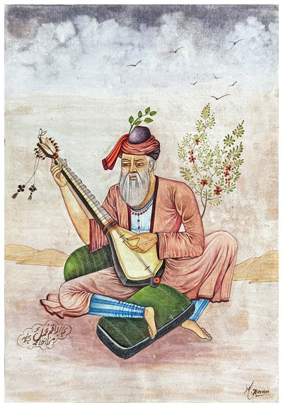 bule shah miniature painting