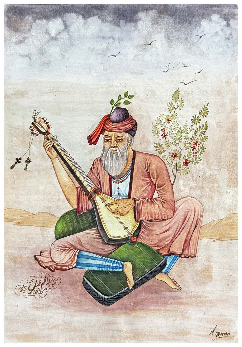 bule shah miniature painting