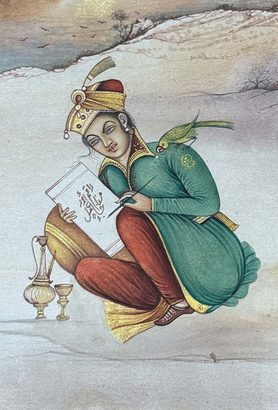 Shahzadi-e-Sukhan - Handmade Miniature Painting