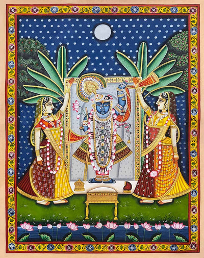 vibrant pichwai painting