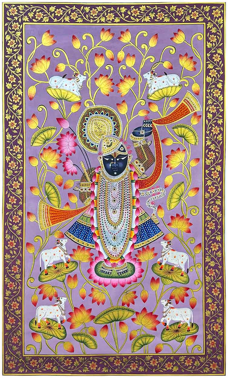 shrinathji pichwai painting