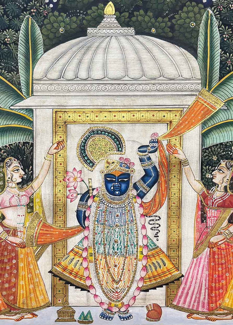 sharad purnima pichwai painting_2