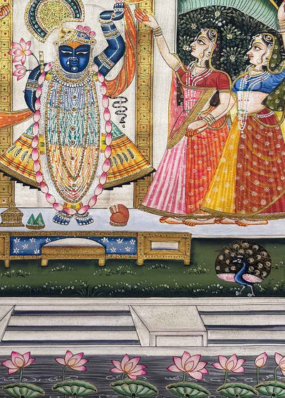 sharad purnima pichwai painting_6