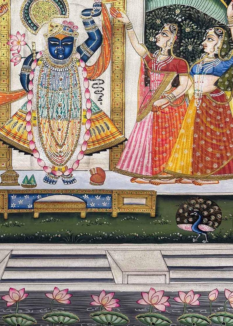sharad purnima pichwai painting_6