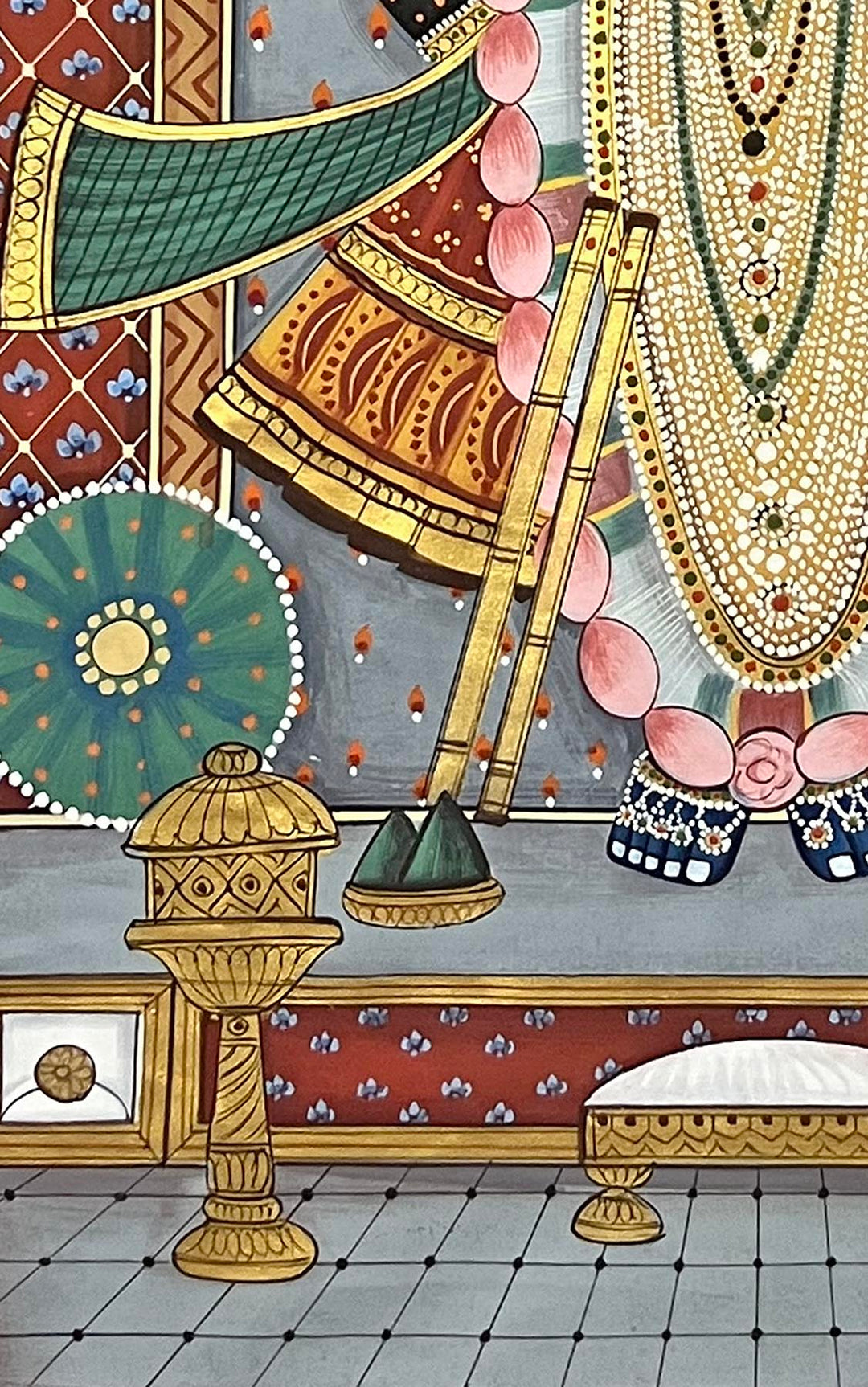 Shrinathji Pichwai Painting (Unframed)