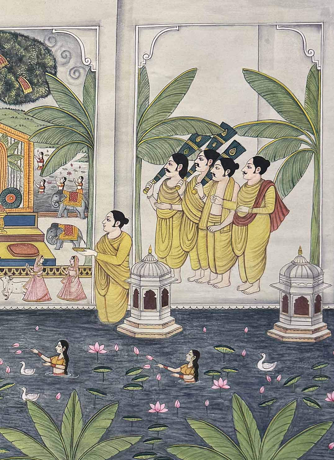 Dhwarkadheesh pichwai painting_4