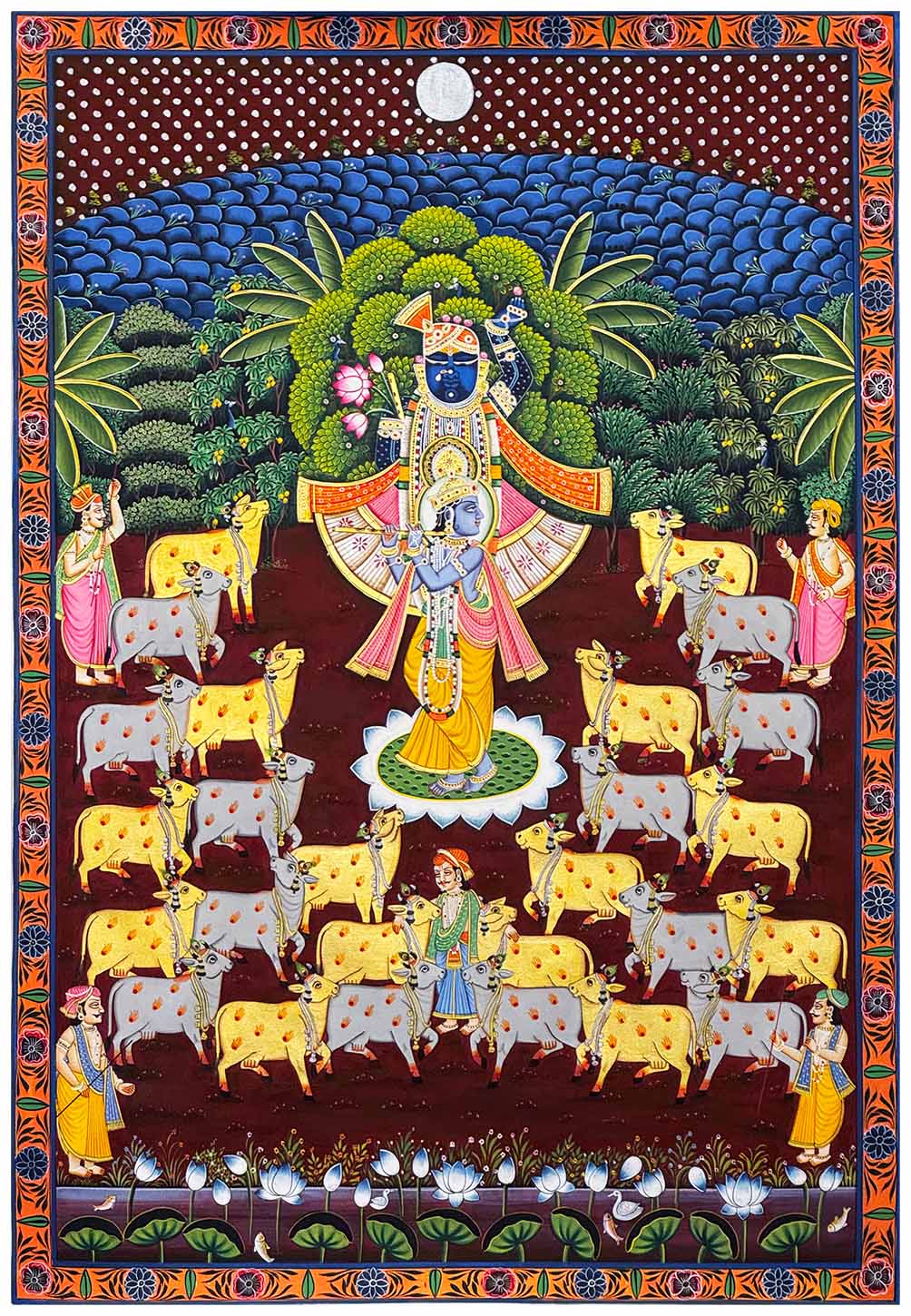 handmade pichwai painting
