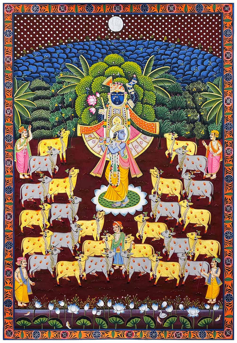 handmade pichwai painting
