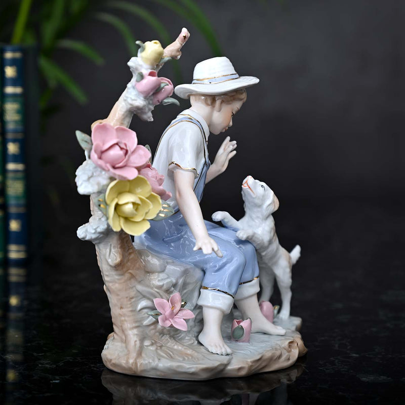 porcelain sculpture, angel 2