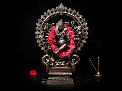 Chola Dancing Ganesha (25.2 inches)