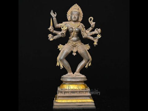 Brass Kaali - A powerful embodiment of Shakthi