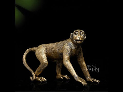 brass monkey statue