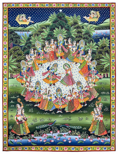 raas leela painting